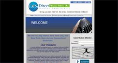 Desktop Screenshot of directprocessserver.com